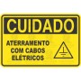 Aterramento com cabos elétricos